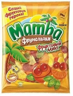 Мармелад Mamba 140г Фруктовый Микс