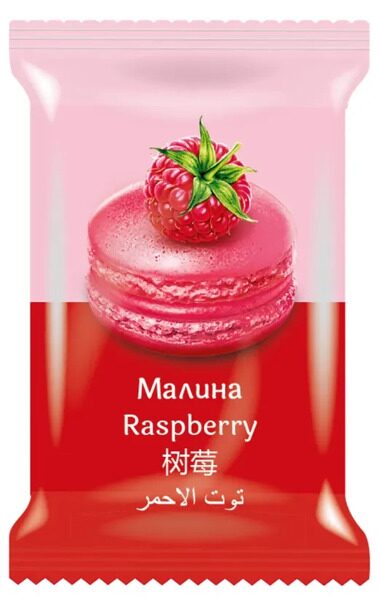 BB Акульчев Macaron со вкусом малины (12 шт*0,060 кг), 0,720 кг