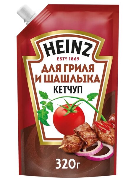 Heinz Кетчуп 320г Для гриля