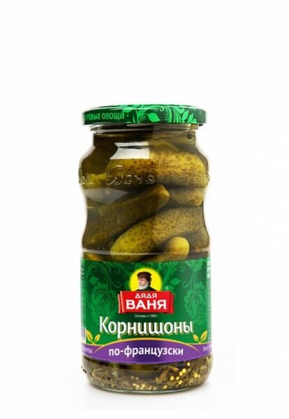 Корнишоны Дядя Ваня по-французски 460 гр.