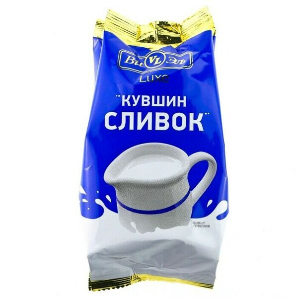 Сливки "ВиЭль" ЛЮКС 400гр. пакет