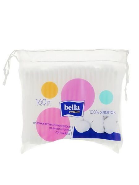 Ватные палочки Ватные палочки 160 шт. полиэт.