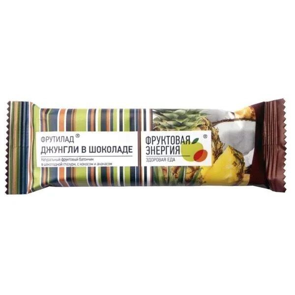 Батончик Фруктовый Фрутилад 30гр Джунгли-Шоко