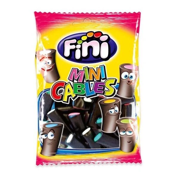 Ассорти черные трубочки FINI 100 гр. Мармелад