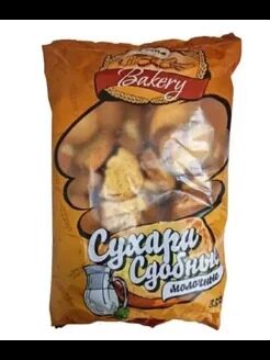 Bakery Сухари 350г Молочные