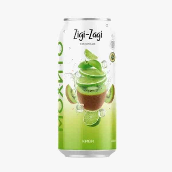Напиток «Zigi-Zagi» со вкусом Киви и Мохито 0,45 мл