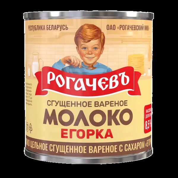 Молоко сгущенное вареное с сах."Егорка" 8,5% 360гр. №205